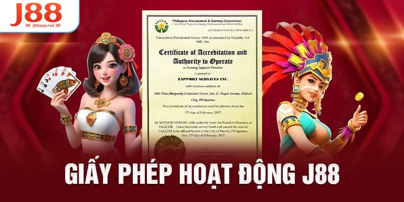 Giấy phép kinh doanh và chứng nhận dịch vụ