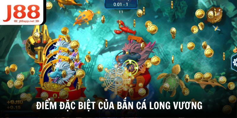 Điểm đặc biệt của Long Vương chính là sự xuất hiện của con rồng biển quyền lực