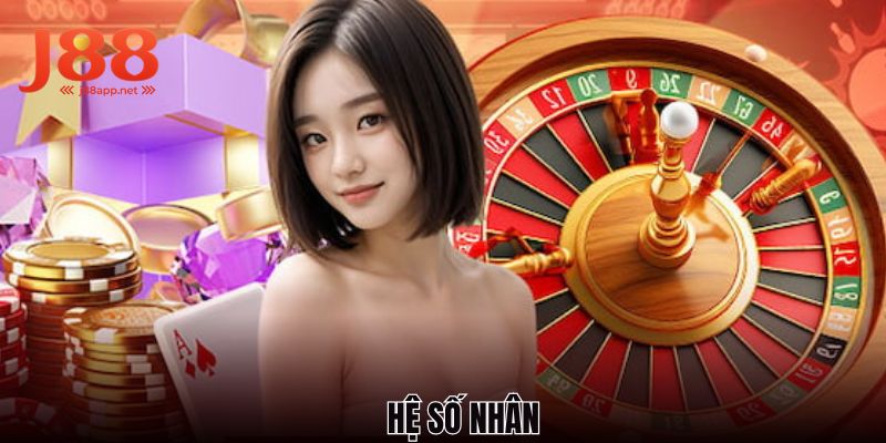 Mỗi phần thưởng sẽ có hệ số nhân khác nhau để nhận